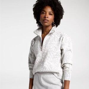 CALIA Small Soft Scuba Mock Neck 1/4 Zip